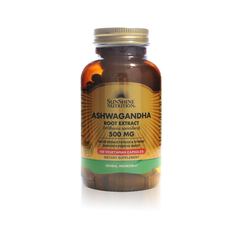Sunshine nutrition ashwaganda 500mg 100 caps